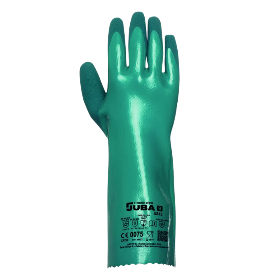 Guantes de Bipolímero Juba - 5813 T-TOUCH CHEM