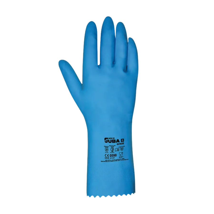 Guantes de látex Juba - 621B38 NOVA 38