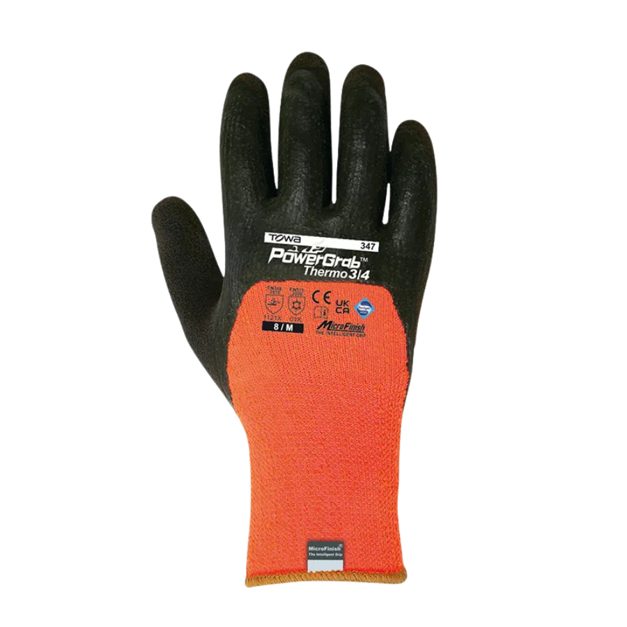 Guantes de látex Towa - 347 POWER GRAB THERMO 3/4