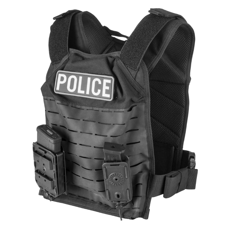 2ET11 – PORTA PLACAS COMPACTO CON SISTEMA MOLLE DELANTERO Y TRASERO