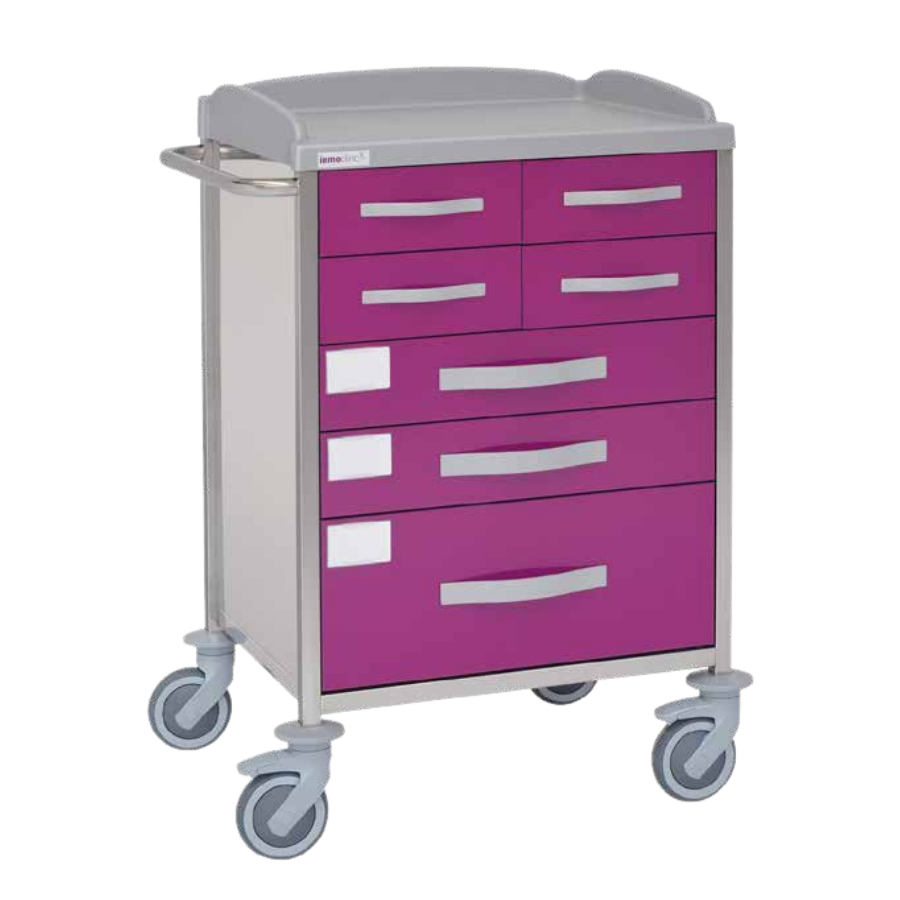 Carro hospitalario acero inoxidable 10550