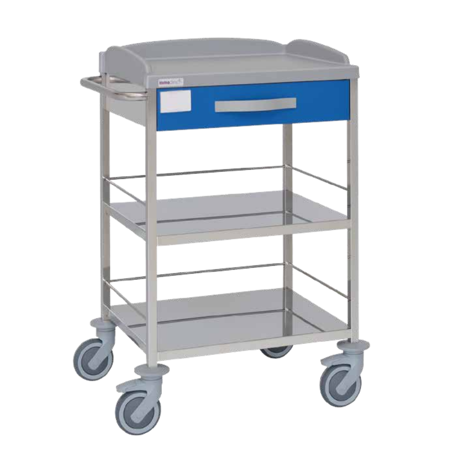 Carro hospitalario acero inoxidable 10555