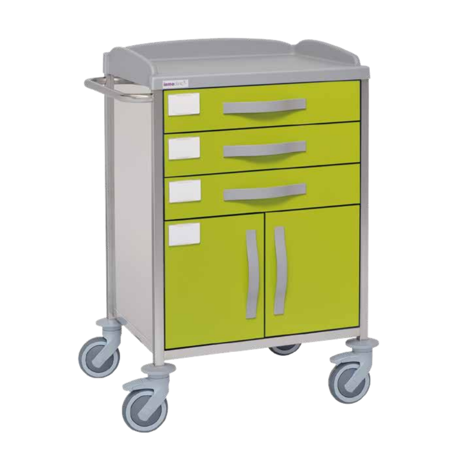 Carro hospitalario acero inoxidable 10575