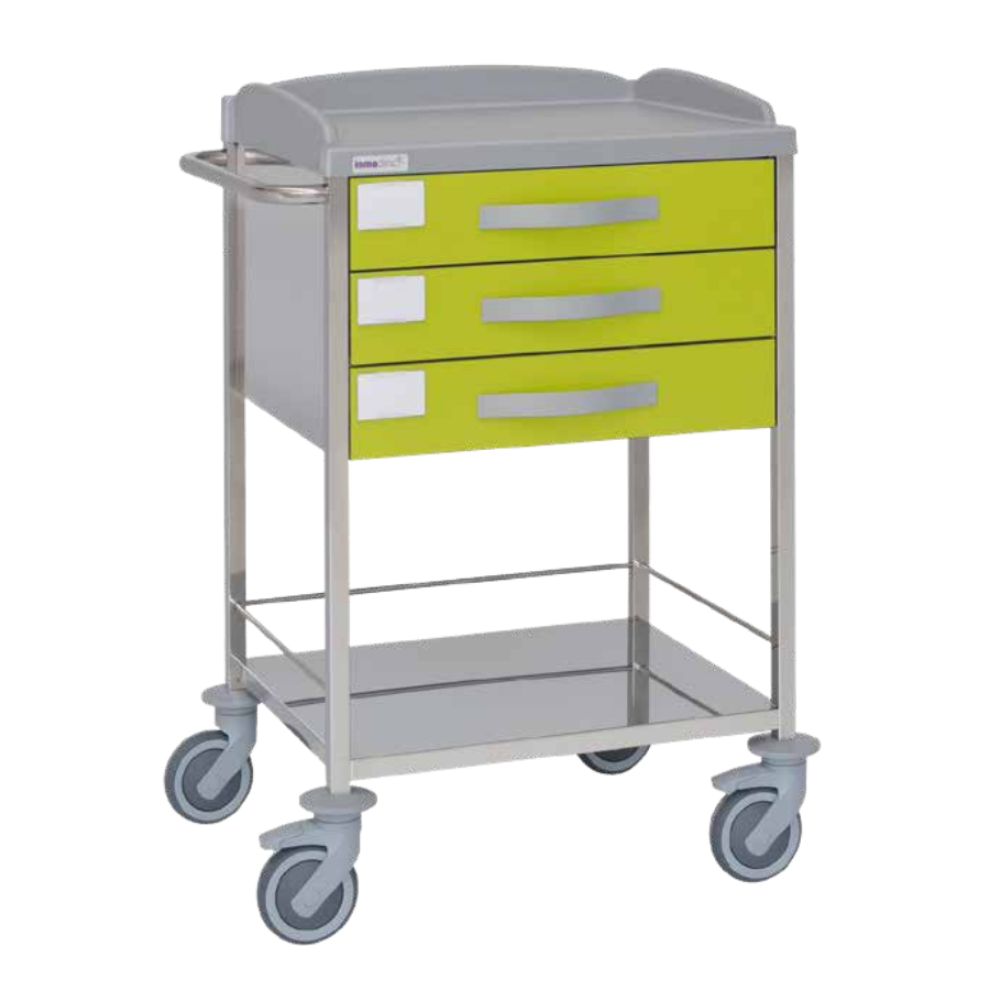 Carro hospitalario acero inoxidable 10590