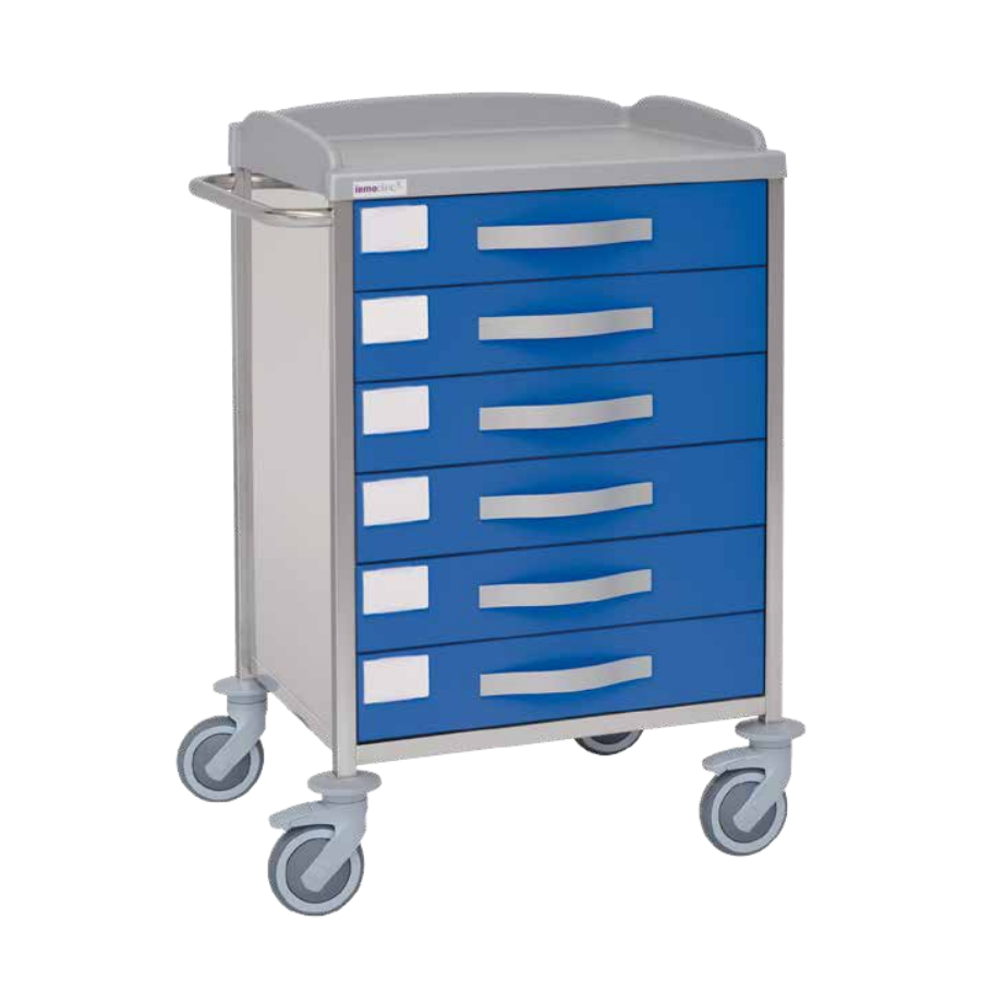 Carro hospitalario acero inoxidable 10615