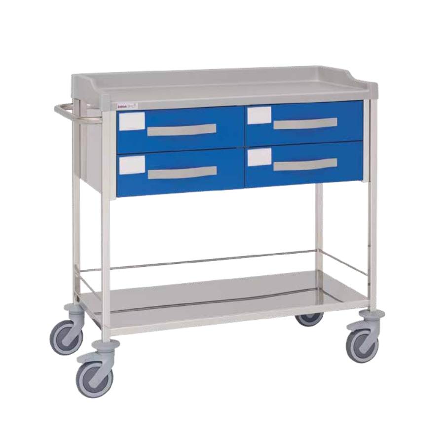 Carro hospitalario acero inoxidable 10750