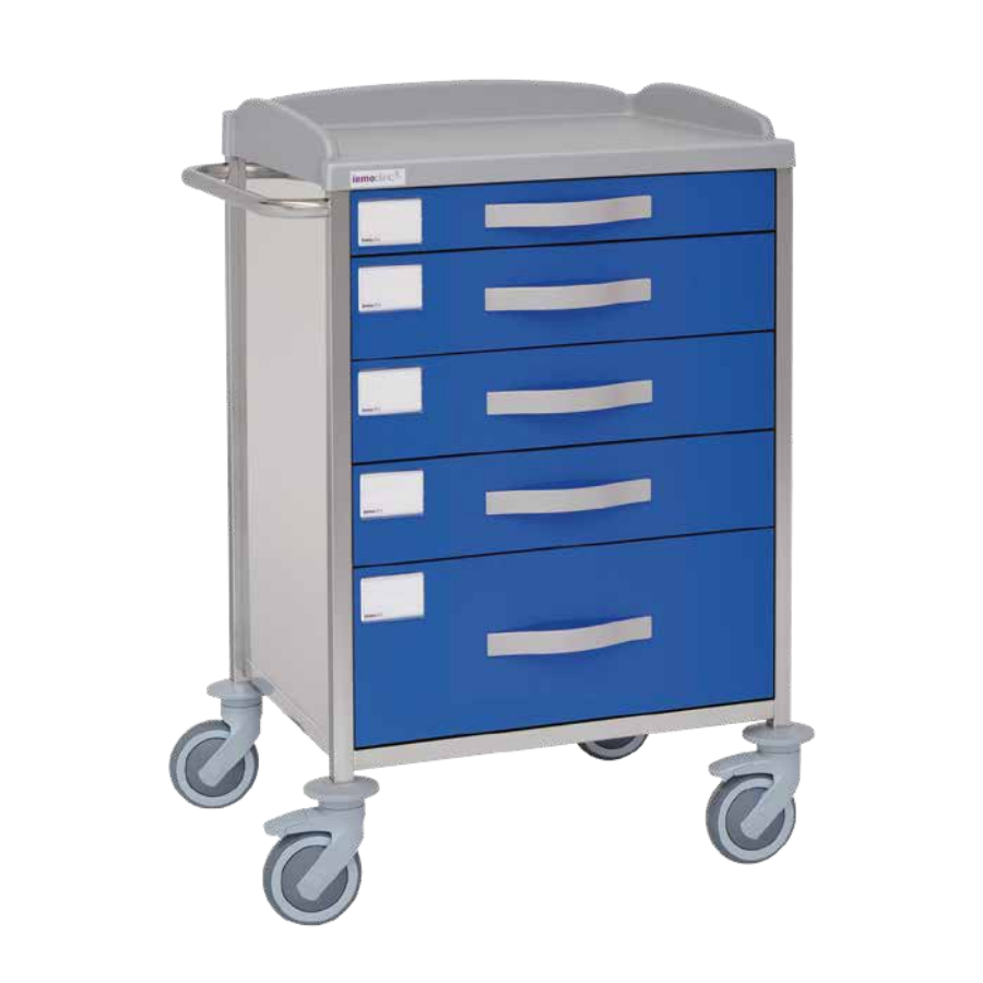 Carro hospitalario acero inoxidable 10900