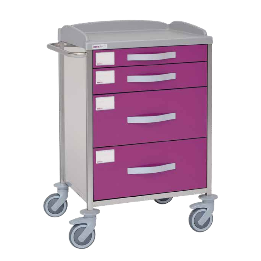 Carro hospitalario acero inoxidable 10910