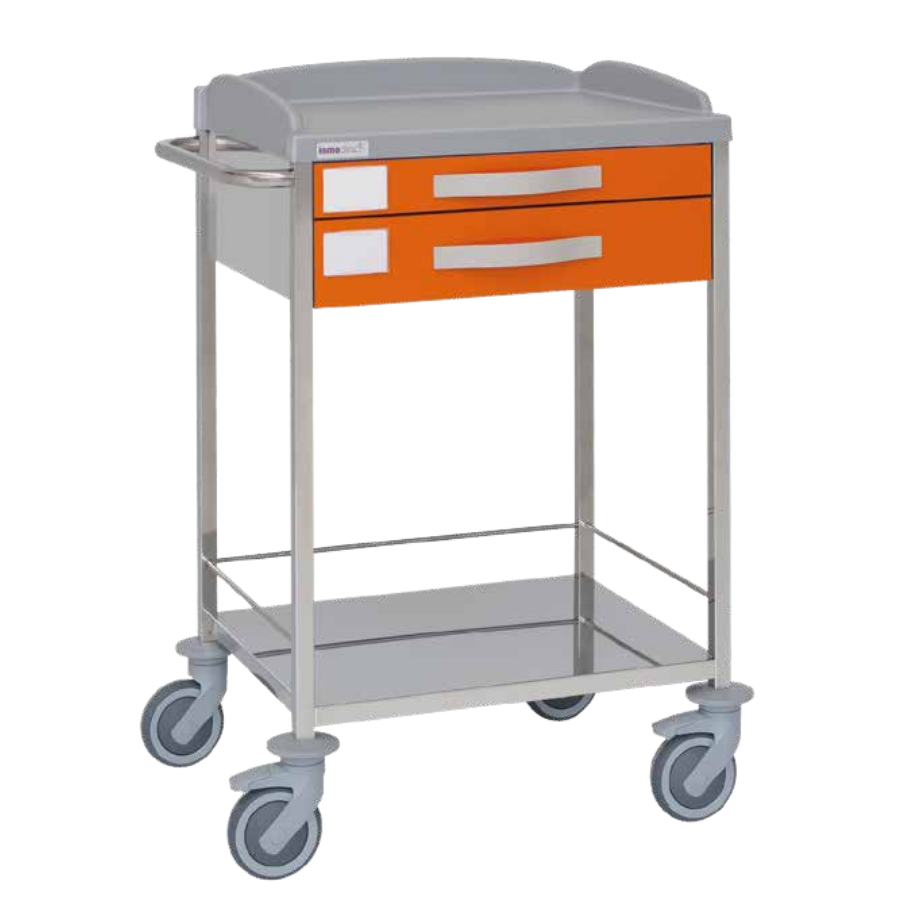 Carro hospitalario acero inoxidable 10920