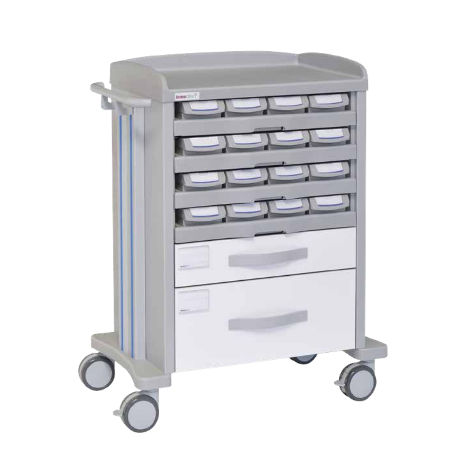Carro para medicación y unidosis 72010