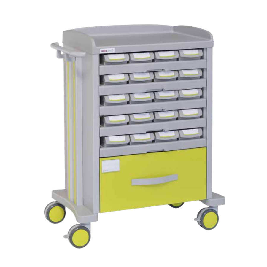 Carro para medicación y unidosis 72015