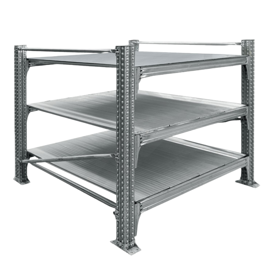 Módulo cuadrado TS con estantes