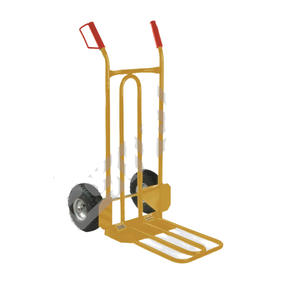 Carretillas tubo y llantas de acero