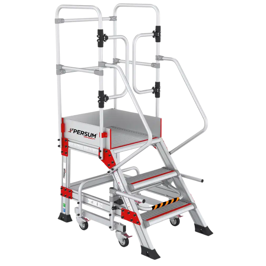 Plataforma industrial de aluminio EPN