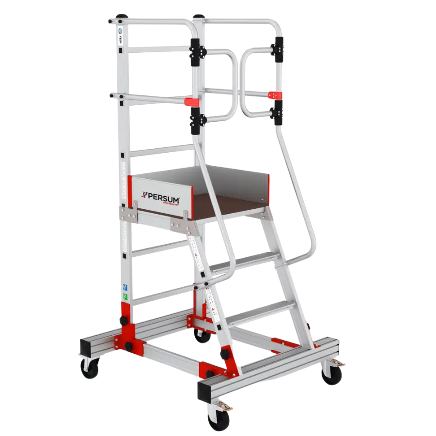 Plataforma industrial de aluminio RD