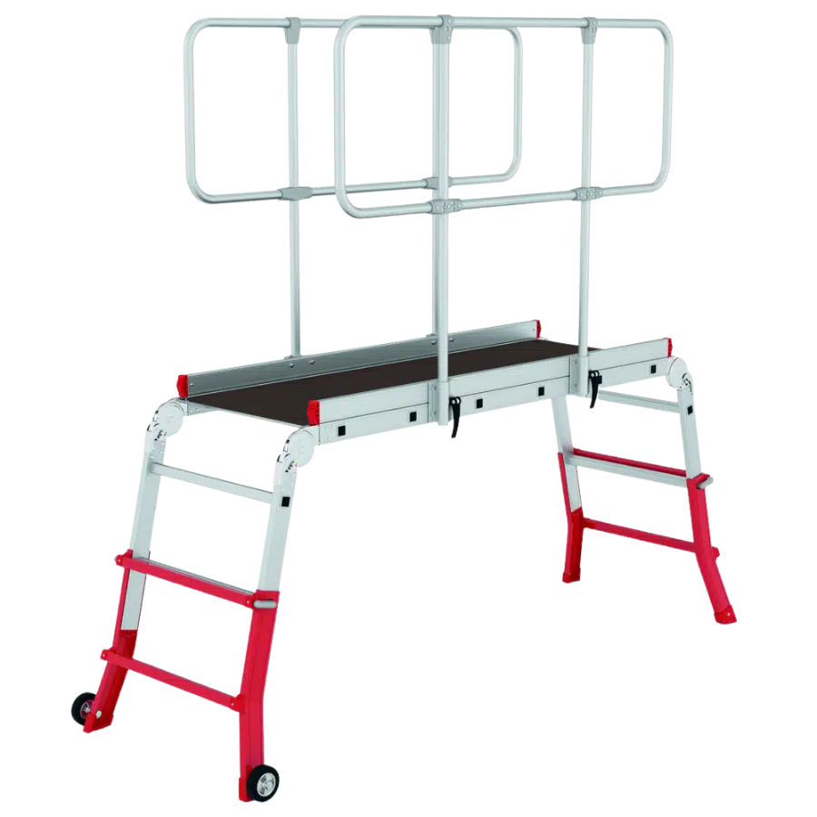Plataforma de aluminio Dual Telescópica