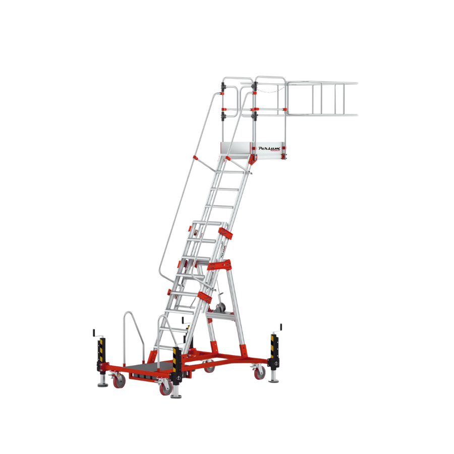 Plataforma industrial de aluminio YP