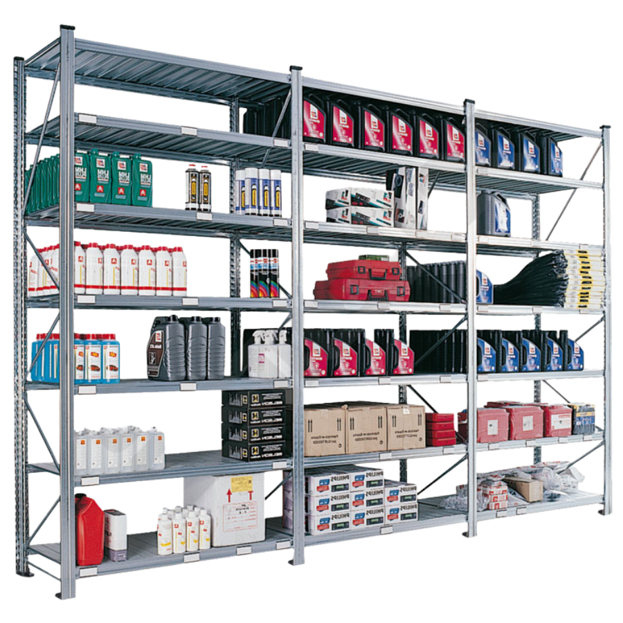 Estanterías metálicas 3 módulos para Talleres