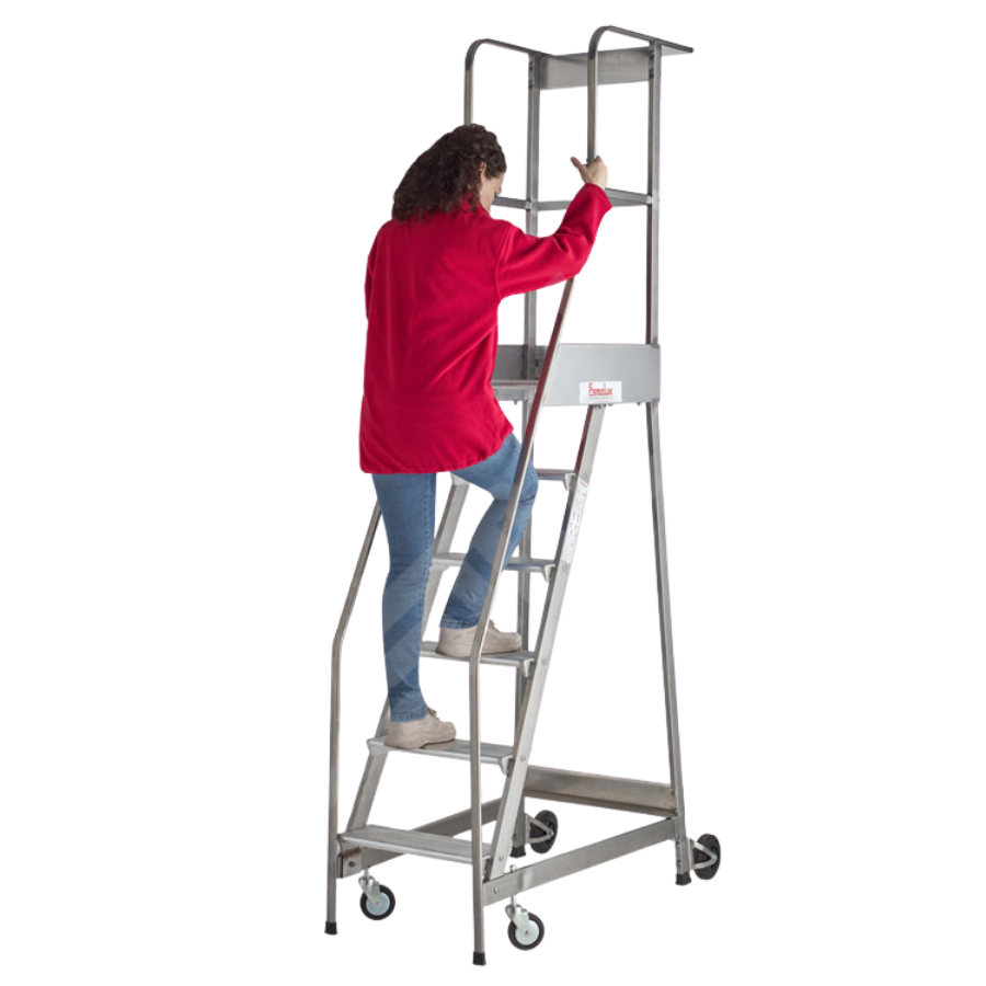 Escalera de plataforma con ruedas CCBR