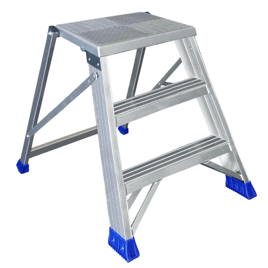 Escalera Taburete en aluminio