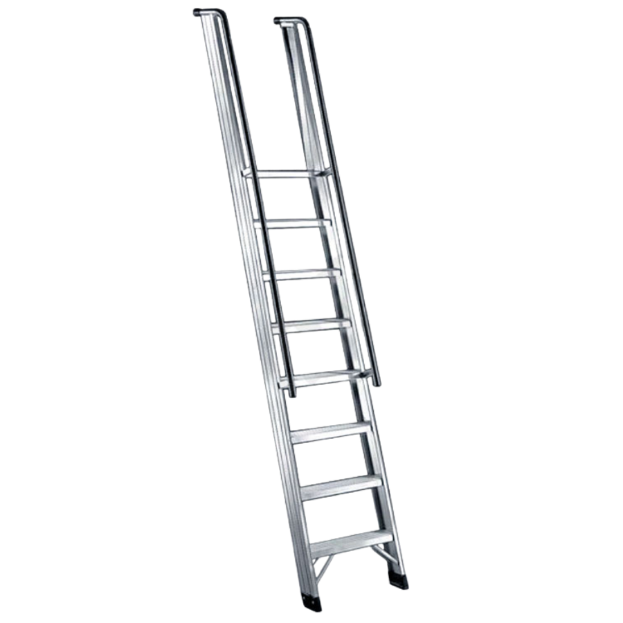 Escaleras aluminio portátiles con barandillas DIA