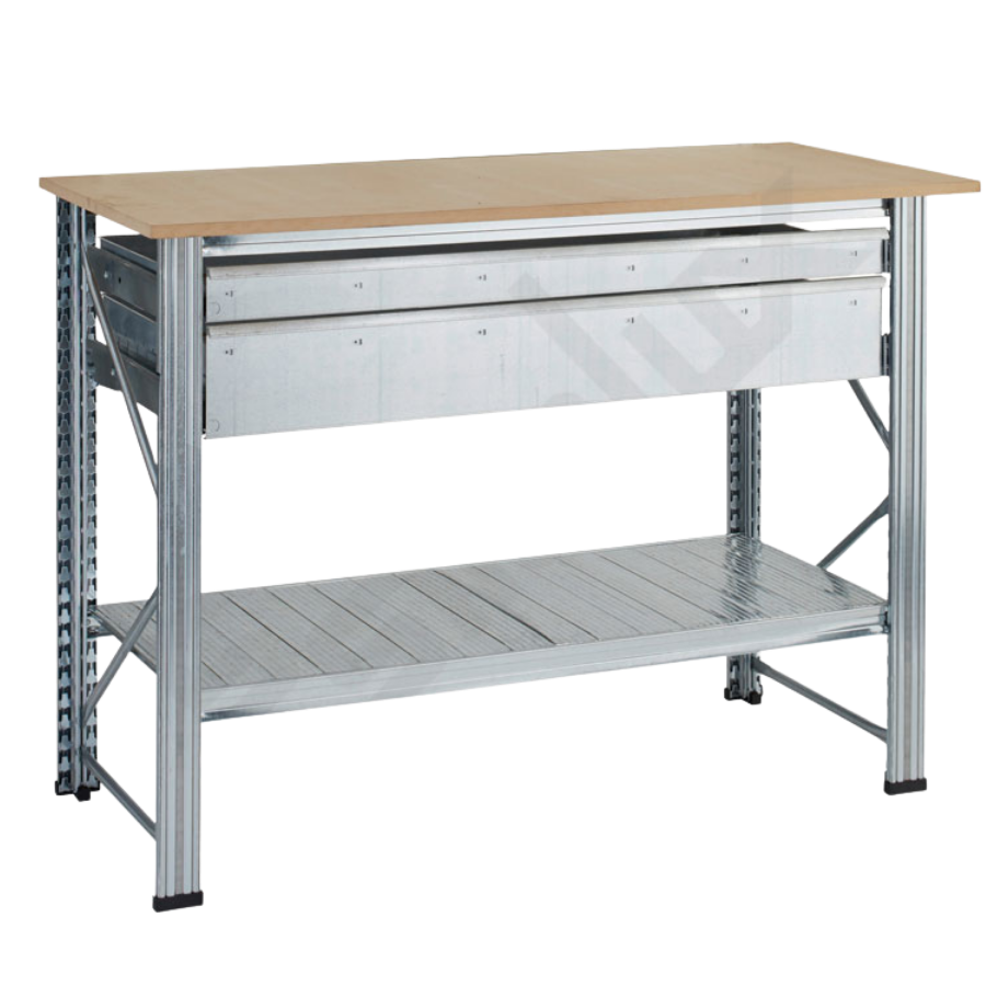 Mesas UR con cajones extraíbles