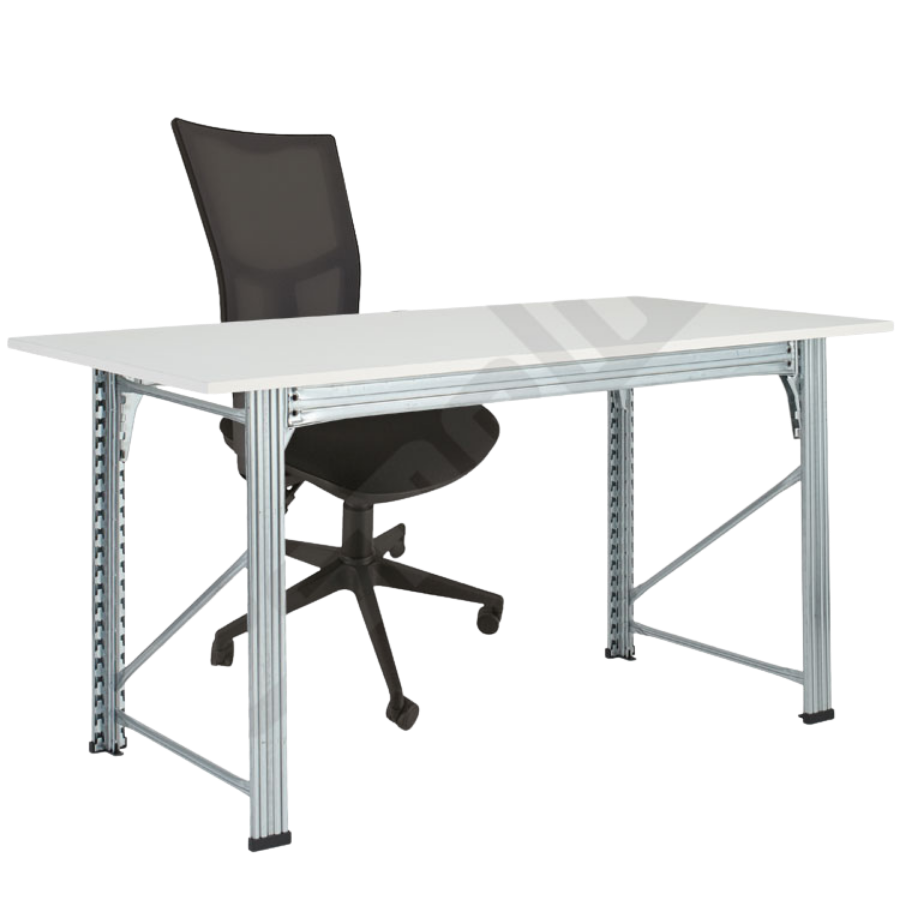 Mesas de trabajo UR+ en Melamina