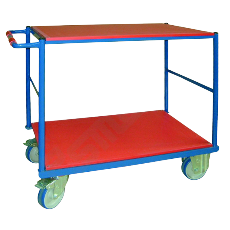 Mesas rodantes de acero