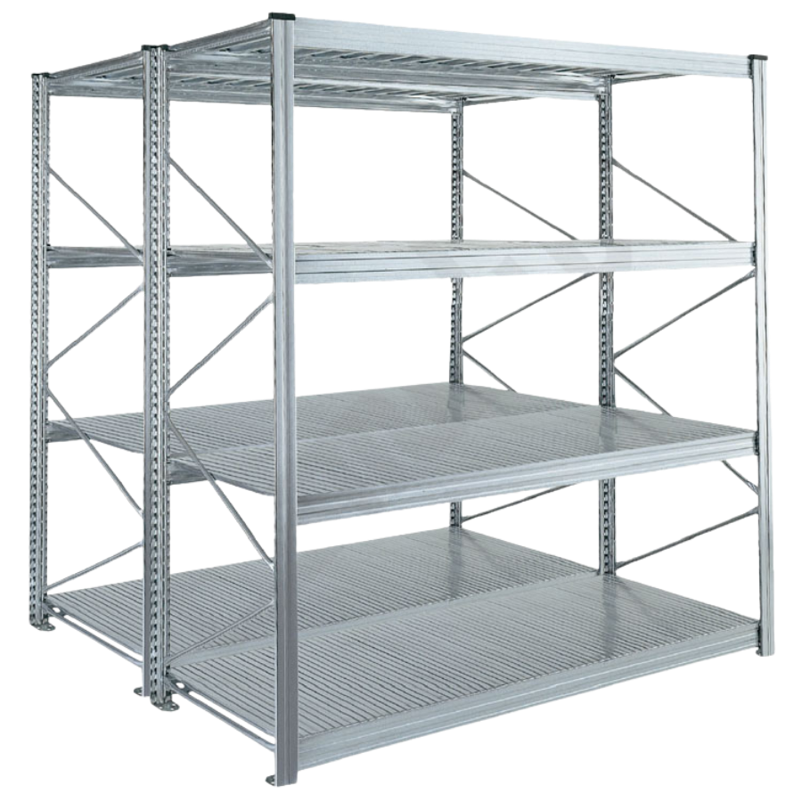 Estanterías Metálicas para doble hilera