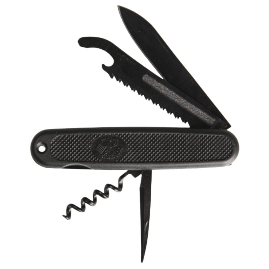 Navaja de bolsillo alemana negra estilo clásico