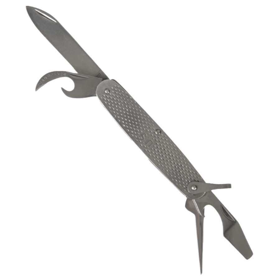 Navaja de bolsillo de acero inoxidable del ejército estadounidense