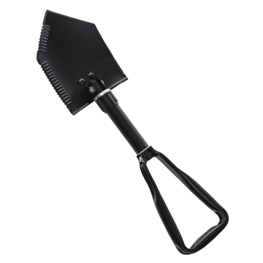 PALA TRÍPTICA NEGRA ESTADOUNIDENSE DE 2,5 MM CON BOLSA