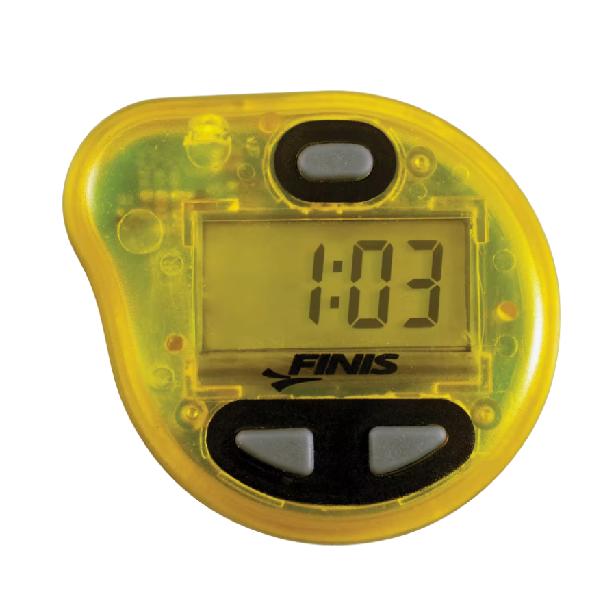 Metrónomo para Natación Finis Tempo Trainer Pro Amarillo