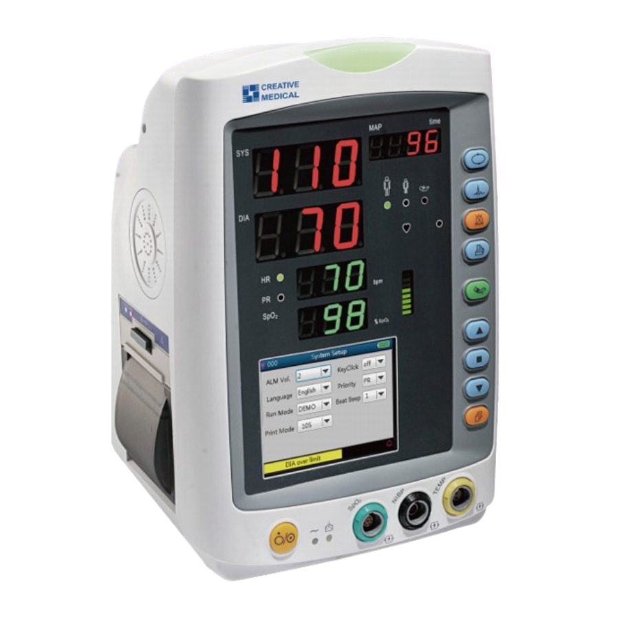 Monitor PC-900 PRO con temp. oido