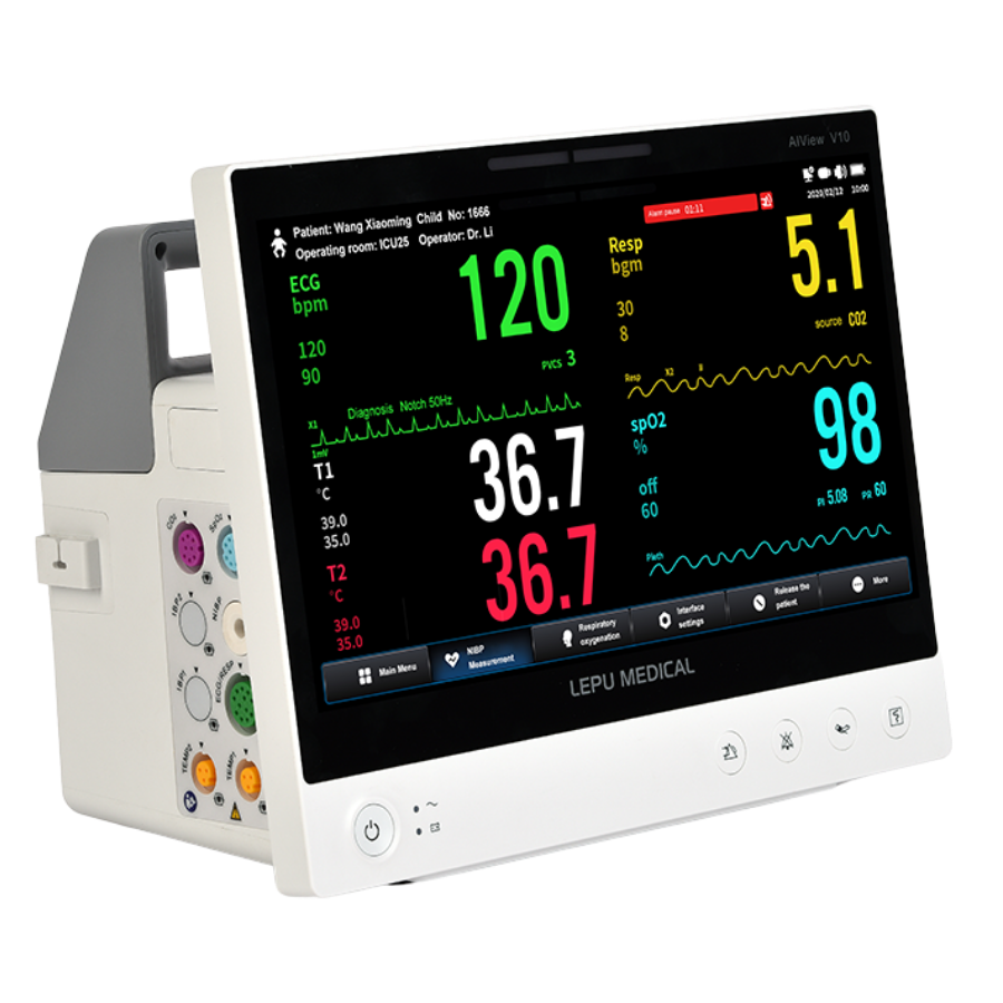 Monitor AIView V12 5can ECG, táctil, DICOM, Glasgo