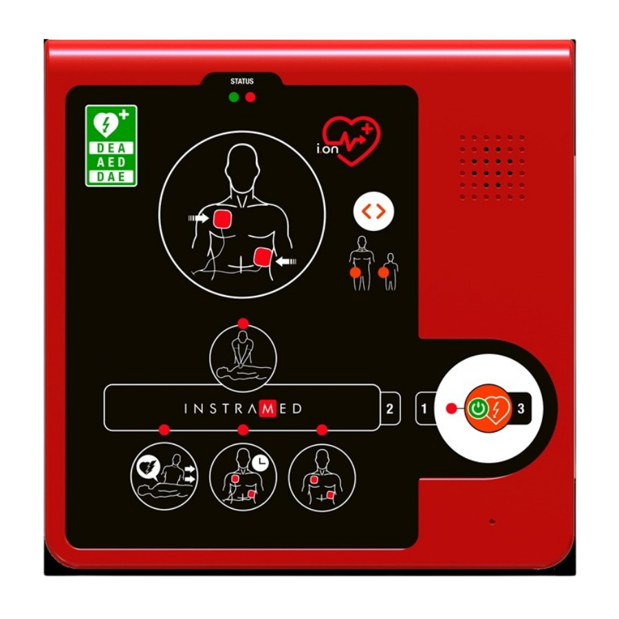 Desfibrilador I.ON LED 360J con bolsa