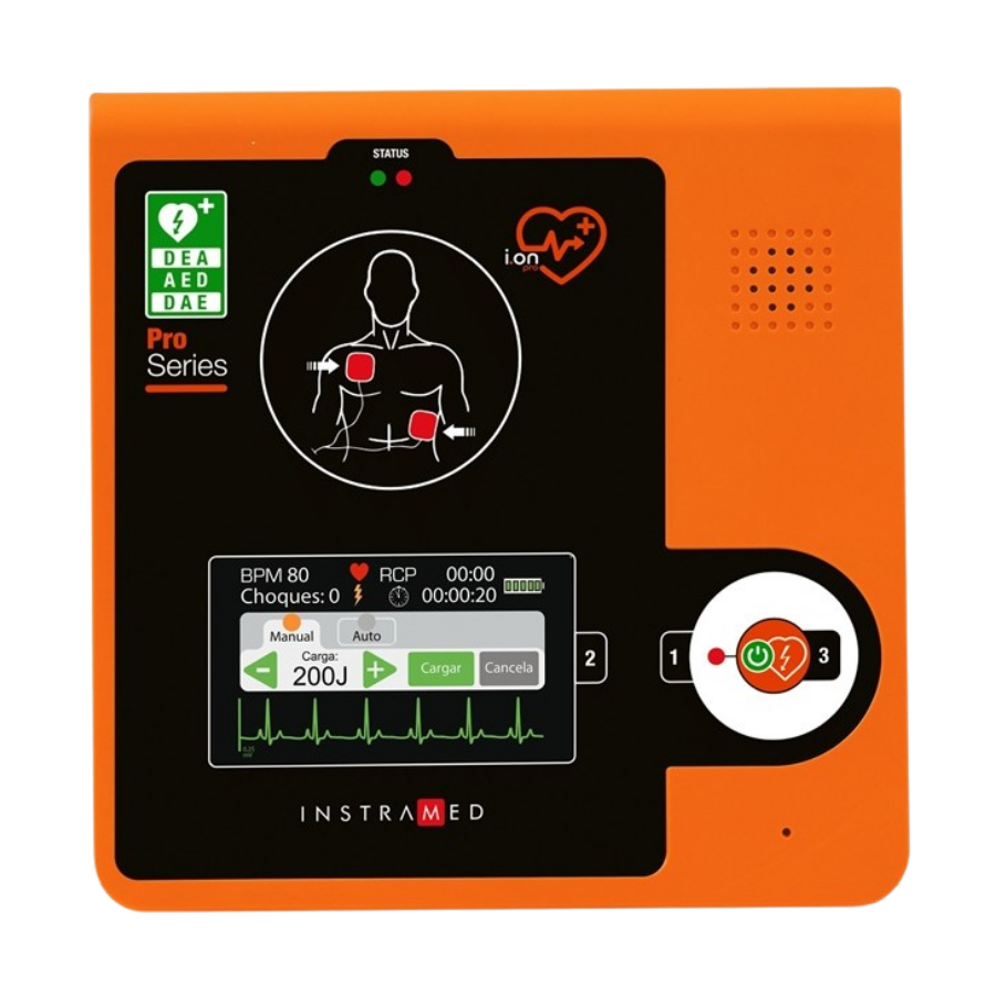 Desfibrilador I.ON PRO 360J - Modo Manual y Pantalla Táctil