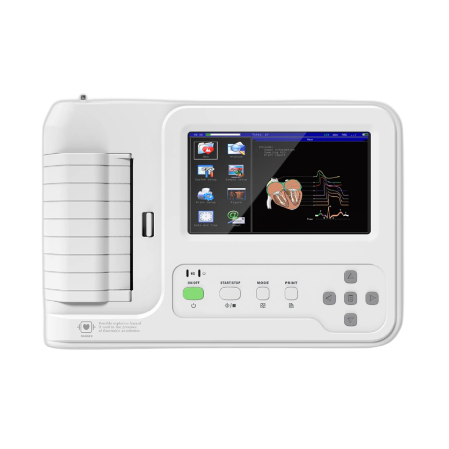 ECG 6can 600G con interpretación