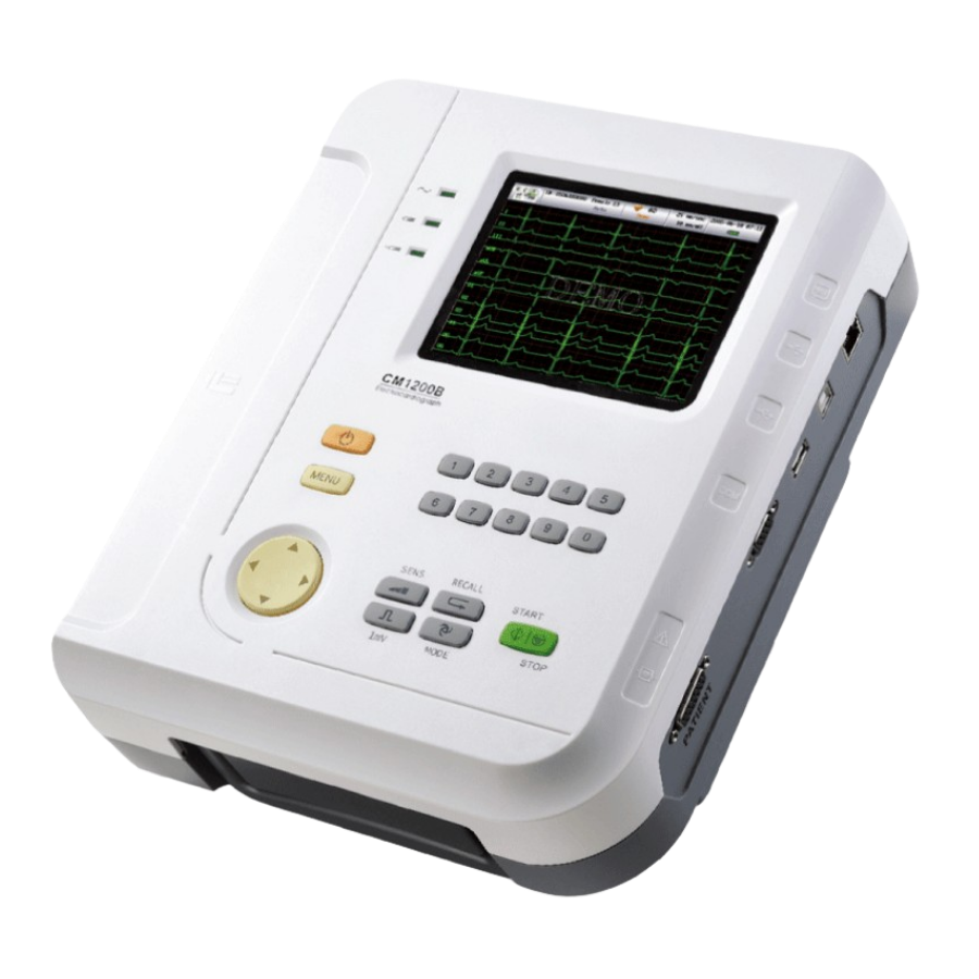 ECG 12 canales con interpretación - CM1200B