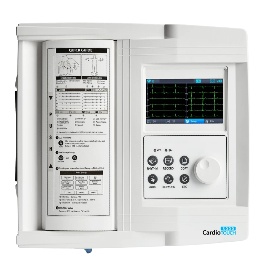 ECG 12 canales CardioTouch 3000