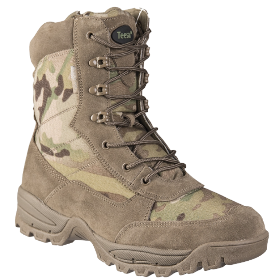BOTAS TÁCTICAS MULTICAM® CON CREMALLERA YKK