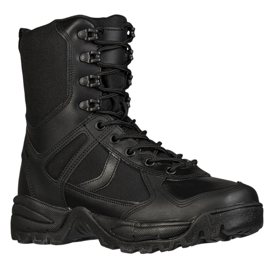 BOTAS NEGRAS 'PATROL' CON CREMALLERA