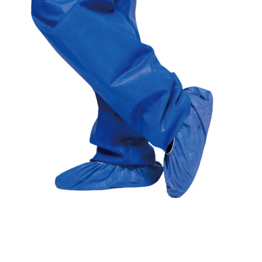 Cubrezapatos antideslizantes SPP 30 g/m², azul claro 16x40 cm - caja de 100 unidades