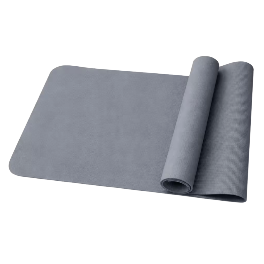 Ozio Fitness Colchoneta Esterilla TPE Gris 183x61x0,6 cm