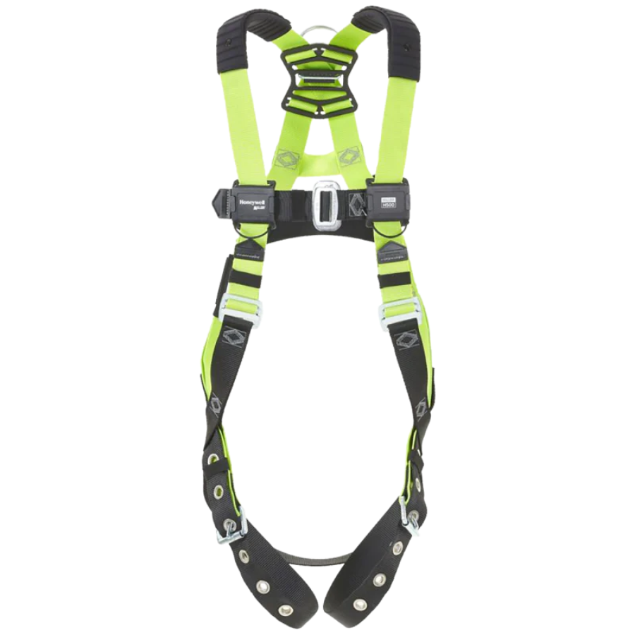 Arnés de cuerpo completo estándar industrial Honeywell® Miller IS1P - Hebillas de acoplamiento para lengüeta y pecho con hombreras - H500