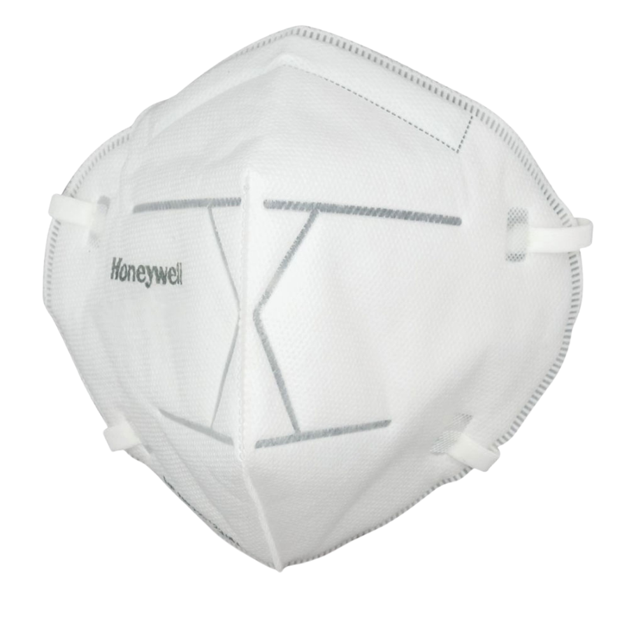 Respiradores desechables plegables Honeywell N95, paquete de 20 mascarillas faciales - DF300N95BX