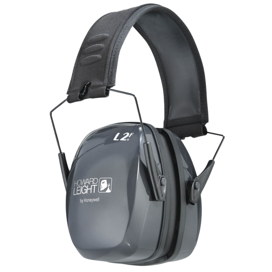 Orejeras plegables Howard Leight by Honeywell Leightning L2F, gris carbón - R-01525