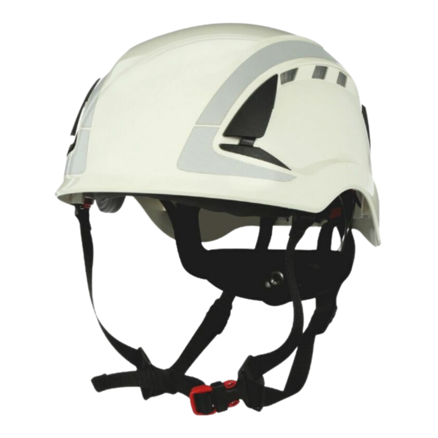 3M™ SecureFit™ X5000 Casco de protección, con ventilación, reflectante, CE, blanco, X5001V-CE