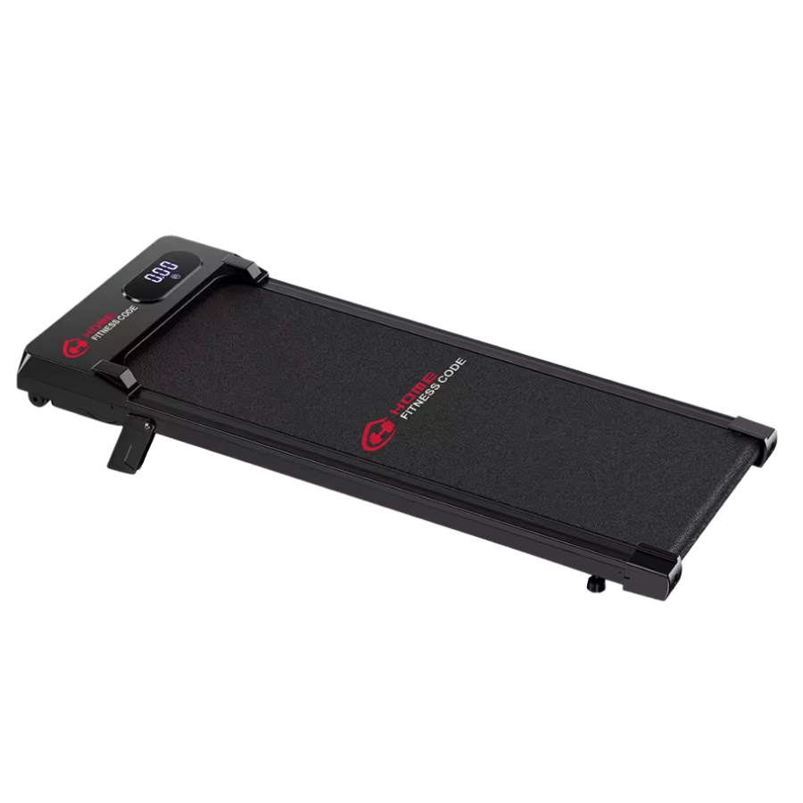 HOMEFITNESSCODE Cinta de andar plegable 1-6 km/h con inclinación manual del 5%