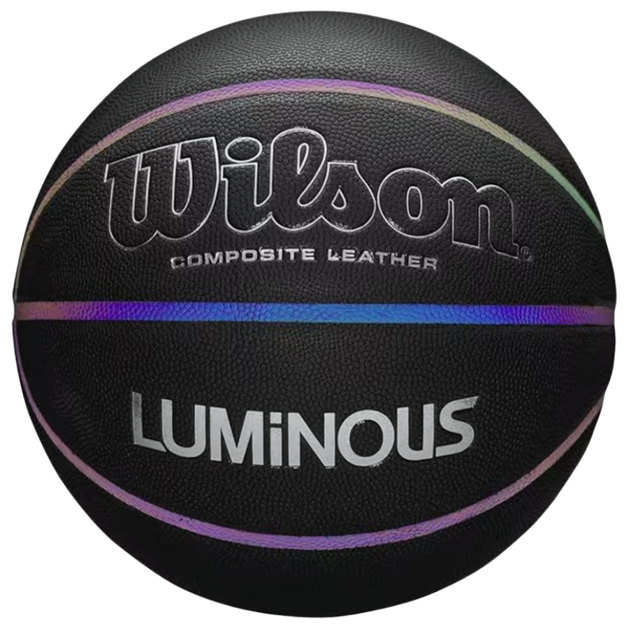 Balón de Baloncesto Wilson Luminous Iridiscente Negro